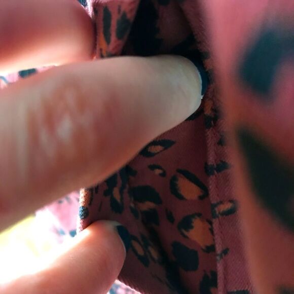 NWT Cute Ella Moss Animal Print Jean Jacket - Picture 13 of 16